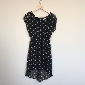 Black and White Dot Dress